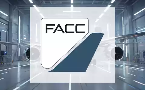 Abstrakte Darstellung der Luft- und Raumfahrtindustrie mit angedeuteten Flugzeugkomponenten in einem futuristischen, hellen Raum, der Wachstum und Innovation symbolisiert. - Foto: über boerse-global.de