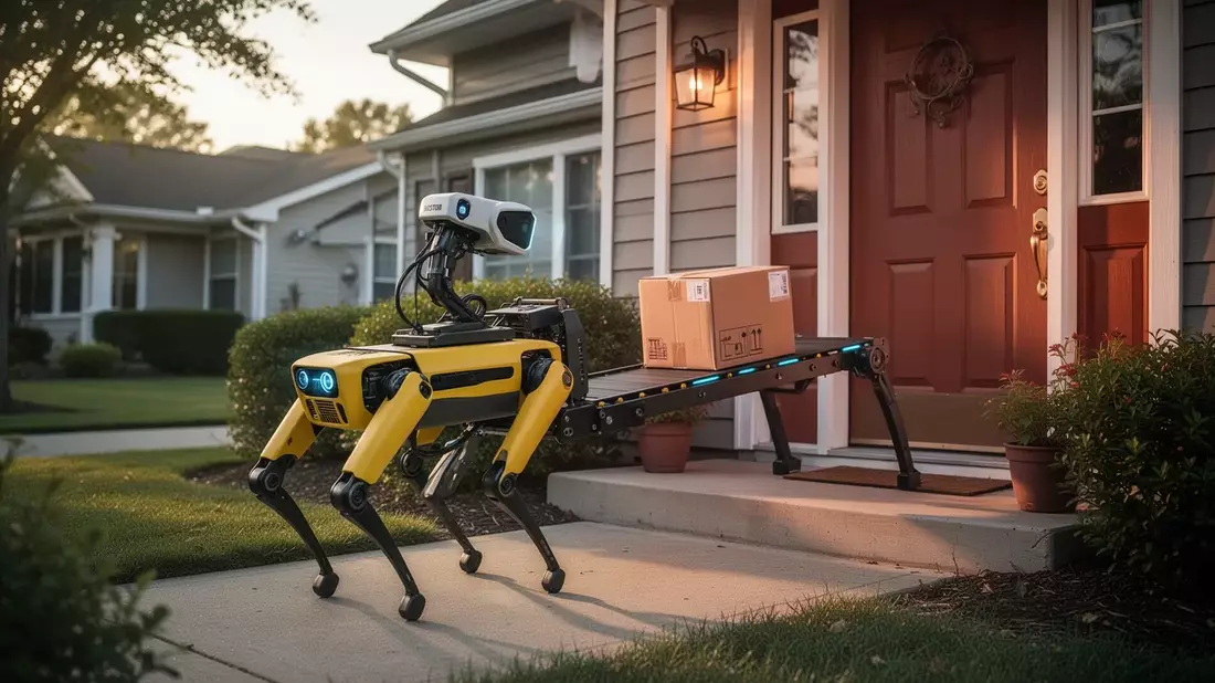 Boston Dynamics: Roboterhund Spot automatisiert Paketzustellung auf letzter Meile