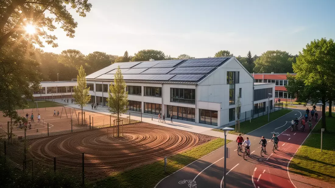 Kommunale Schulprojekte: Klimaschutz und Bildung vereint