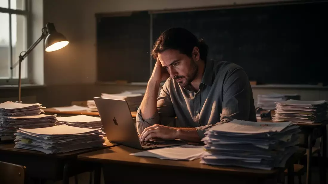 Burnout-Krise im Bildungssektor: Rekordwerte und Lösungsansätze