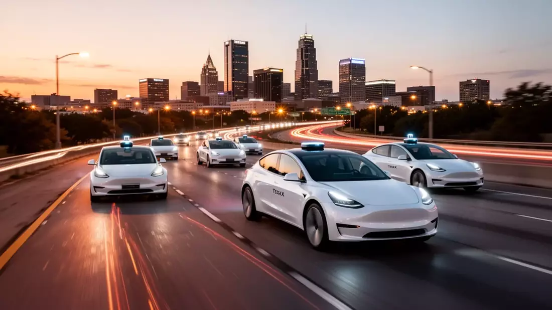 Tesla erweitert autonome Flotte in Texas um 58 neue Model Y