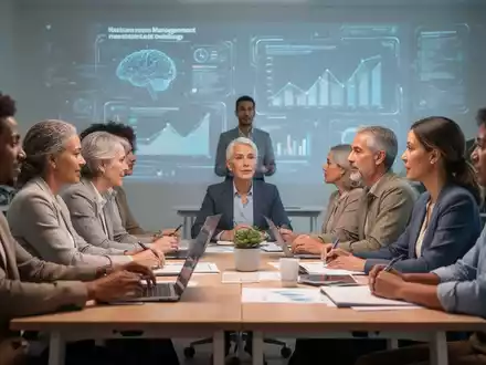 Eine Gruppe von Erwachsenen nimmt an einem Bildungsangebot teil, um Gesundheitskompetenz und Wohlbefinden zu fördern. - Foto: über boerse-global.de