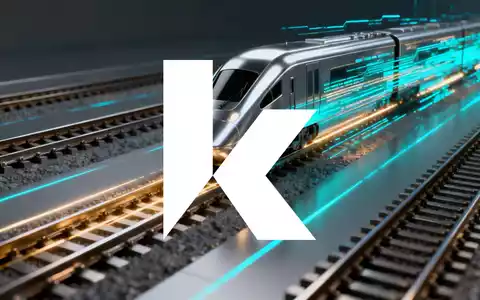 Abstrakte Darstellung der Bahnindustrie mit modernen Linien und leuchtenden Datenströmen, die technologische Innovation und Wachstum symbolisieren. - Foto: über boerse-global.de