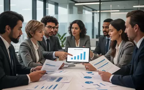 Eine vielfältige Gruppe von Fachleuten in einem modernen Büro diskutiert Dokumente zur Lohntransparenz und Compliance. - Foto: über boerse-global.de