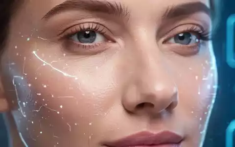 Nahaufnahme gesunder, strahlender Haut mit einem subtilen, futuristischen Glanz, der fortschrittliche Dermatologie und Anti-Aging-Technologien andeutet. - Foto: über boerse-global.de