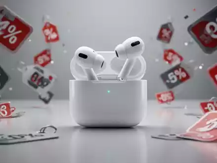 Nahaufnahme von Apple AirPods 4 mit ANC, die das schlanke Design und die aktive Geräuschunterdrückung zeigen. - Foto: über boerse-global.de