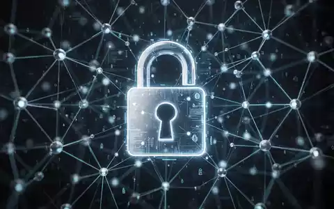 Ein digitales Vorhängeschloss-Symbol mit leuchtendem Netzwerkhintergrund, das verbesserte Sicherheit für Online-Banking und Finanzdienstleistungen symbolisiert. - Foto: über boerse-global.de