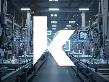 Eine abstrakte, atmosphärische Szene, die die Telekommunikationsindustrie und 5G-Technologie in einer modernen Fabrik darstellt. - Foto: über boerse-global.de
