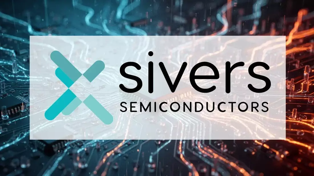 Desplome del 60% en Sivers Semiconductors por dilución y retraso contable