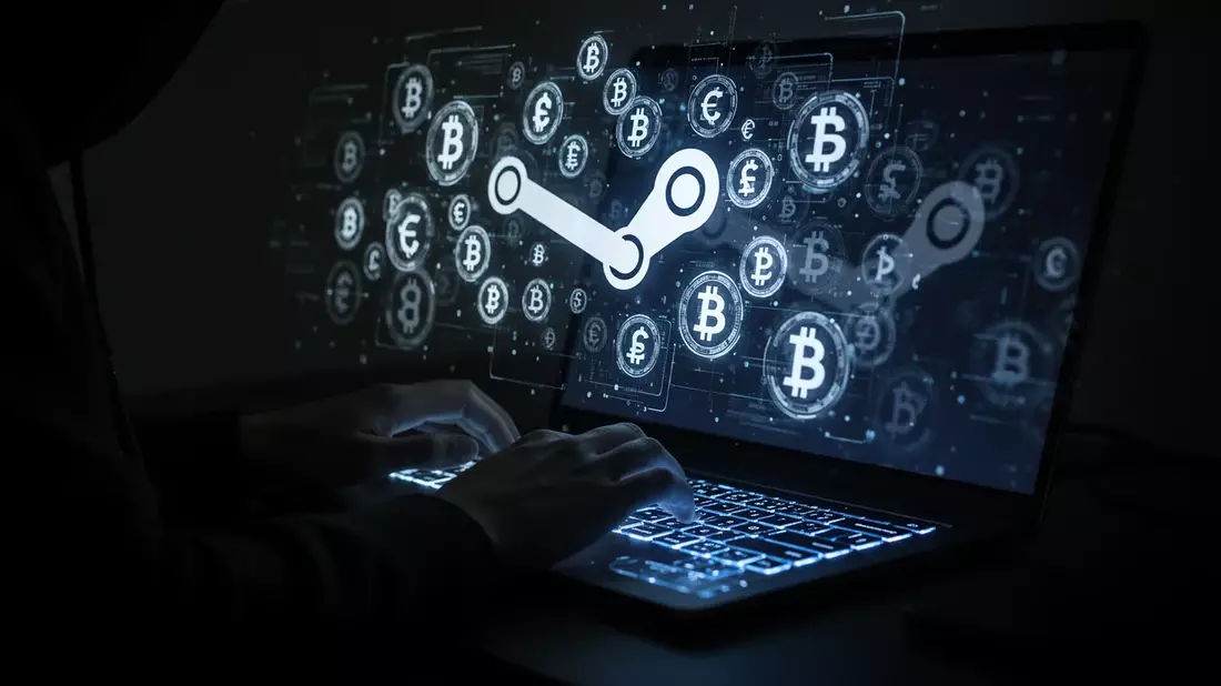 Steam-Malware: 21-Jähriger soll Krypto im Wert von 200.000 Euro gestohlen haben