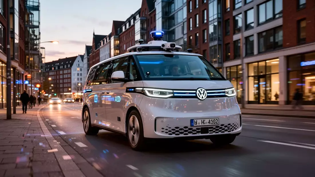 VW ID. Buzz: Autonome E-Busse starten Pilotbetrieb in Hamburg