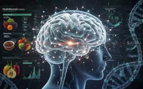 Ein stilisiertes, leuchtendes neuronales Netzwerk überlagert ein menschliches Gehirn, mit Datenvisualisierungen im Hintergrund. - Foto: über boerse-global.de