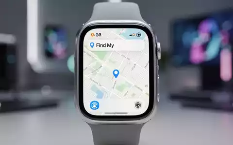 Nahaufnahme einer Apple Watch Ultra mit der neu gestalteten 'Wo ist?'-App und Vollbildkarte, die neue watchOS-Funktionen zeigt. - Foto: über boerse-global.de