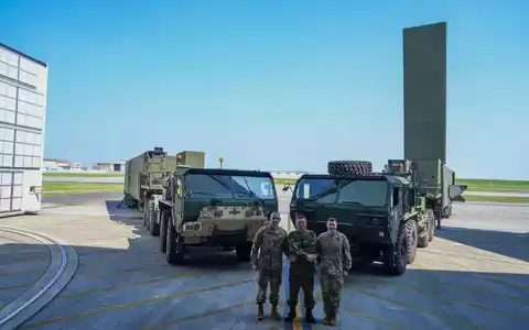 Ein Vorteil des Waffensystems Typhon ist es, dass es sich auf Lastwagen installieren lässt und damit mobil ist. (Archivbild) - Foto: Sgt. Perla Alfaro/DVIDS/dpa