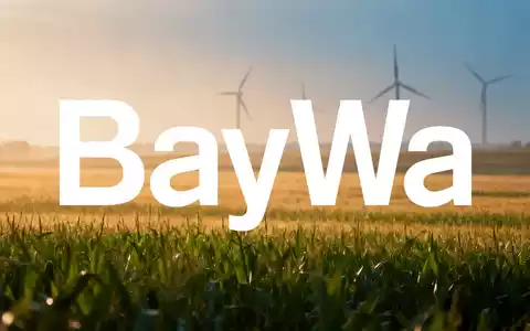 Eine abstrakte Szene mit einem fruchtbaren Feld, das in den Horizont übergeht, wo sich Windturbinen abzeichnen, symbolisiert Wachstum in Landwirtschaft und erneuerbaren Energien. - Foto: über boerse-global.de