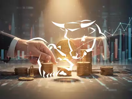 Eine abstrakte Darstellung der Vermögensübertragung und Erbschaft im Finanzsektor, mit sanftem Licht, das Kontinuität symbolisiert. - Foto: über boerse-global.de