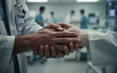 Nahaufnahme der Hände einer Person, die Erschöpfung und Stress signalisieren, mit einem unscharfen Hintergrund, der ein Arbeitsumfeld andeutet. - Foto: über boerse-global.de