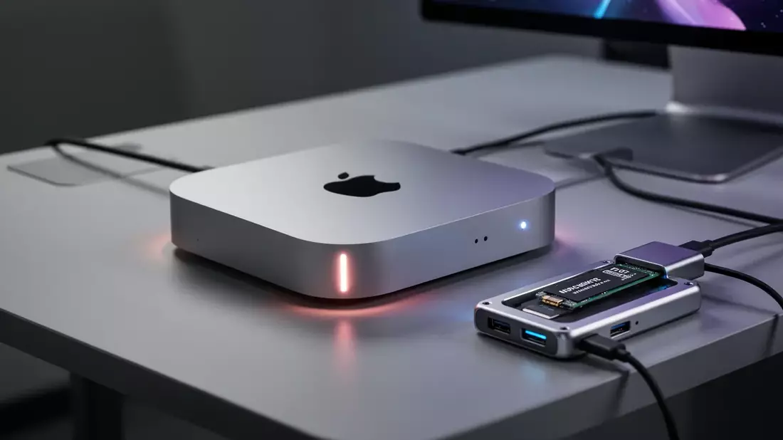 M4 Mac Mini: Kompaktes Design mit Gaming-Leistung und neuen Anschlüssen