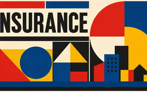 Brown & Brown Inc. Sektor INSURANCE als geometrisches Bauhaus-Poster in Primärfarben US1156371007 - Foto: THN