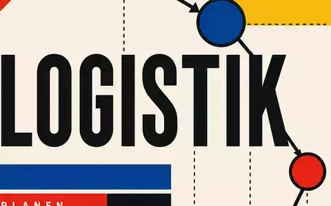 C.H. Robinson Worldwide US12468P1049 als Bauhaus-Poster mit geometrischen Formen und dem Sektor-Text LOGISTIK - Foto: THN