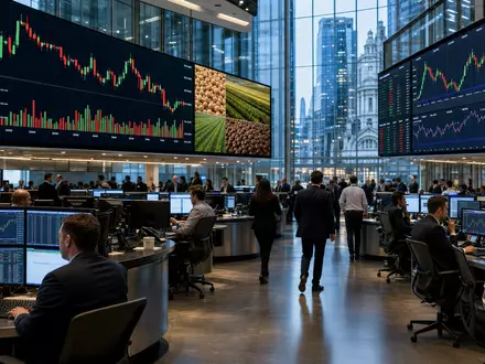 Tate & Lyle PLC (GB0008707753) notiert an der Börse London, editoriale Szene mit Agrarrohstoffdaten - Foto: THN