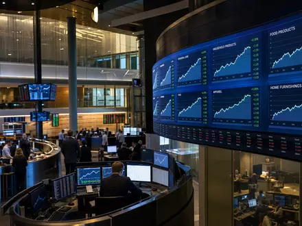 Börsen-Editorial vom Trading-Floor zeigt sektortypische Charts passend zu Thule Group AB SE0007158910 - Foto: THN