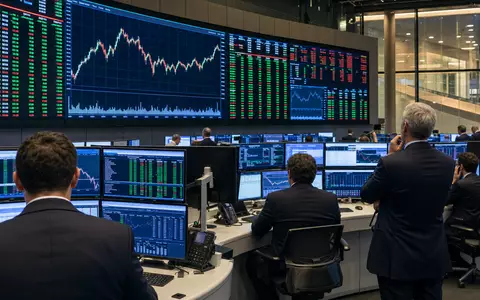Editorial-Aufnahme eines Börsenhandelsraums als Symbolbild für Banca Generali S.p.A., ISIN IT0001063210, Borsa Italiana - Foto: THN