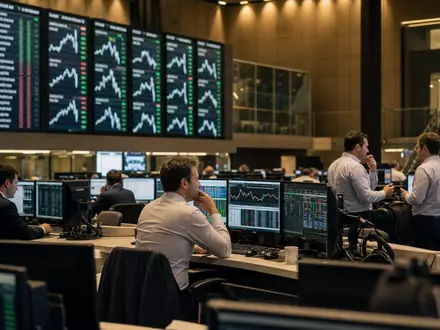 Deutsche Beteiligungs AG als SDAX Titel am Xetra Handelsparkett Frankfurt in Editorial Aufnahme DE000A1TNUT7 - Foto: THN