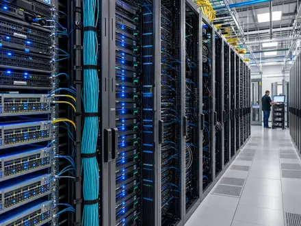 Arista Networks Inc. betreibt hochmoderne Rechenzentren mit leistungsstarken Netzwerk-Switches und ISIN US0404131064 - Foto: THN