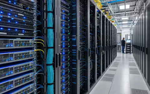 Arista Networks Inc. betreibt hochmoderne Rechenzentren mit leistungsstarken Netzwerk-Switches und ISIN US0404131064 - Foto: THN