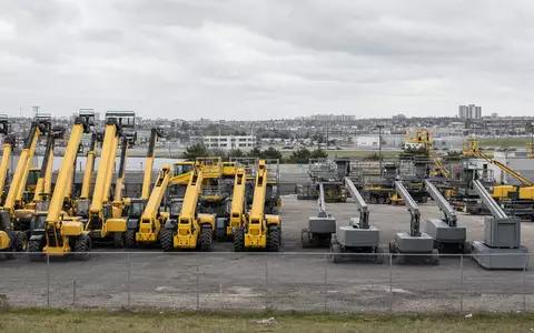 Ashtead Group plc (ISIN GB0000533728) vermietet Baumaschinen an amerikanische Großbaustellen und Industriekunden weltweit - Foto: THN