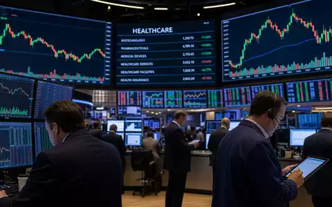 Börsen-Editorialfoto vom Trading-Floor der Bolsa de Madrid zeigt Charts zu Grifols S.A. ES0171996087 im Gesundheitssektor - Foto: THN