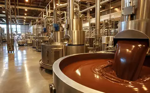 Barry Callebaut AG (CH0009002962) zeigt modernes Bürogebäude in fotorealistischer Darstellung bei Tageslicht mit Menschen im - Foto: THN