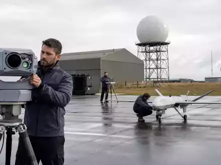 QinetiQ Group plc (ISIN GB00B0WMWD03) betreibt Testgelände für Sensorik, Radar und unbemannte Fluggeräte in Großbritannien - Foto: THN
