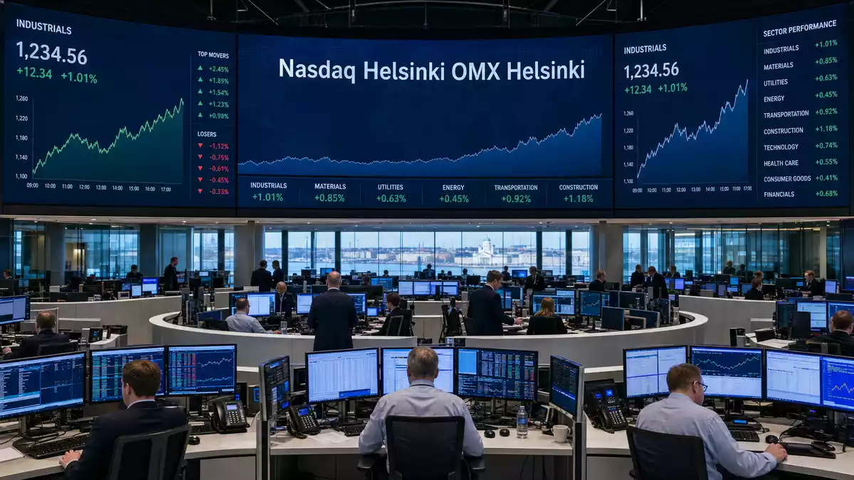 Börsen-Editorial Handelsraum Charts, Valmet Oyj FI4000074984 Nasdaq Helsinki OMX