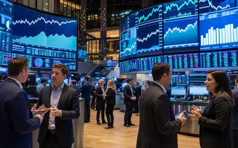 Editorial-Aufnahme vom Nasdaq-Handelsparkett zeigt Kurscharts, relevant fĂŒr Anleger von Lululemon Athletica, Aktie ISIN CA5500211090 - Foto: THN