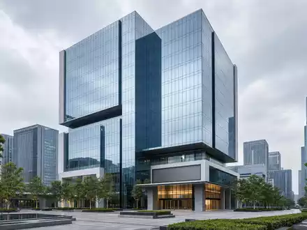 M&T Bank Hauptsitz als modernes Architektur Render eines gläsernen Bankhochhauses ISIN US55261F1049 - Foto: THN