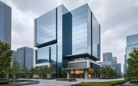 M&T Bank Hauptsitz als modernes Architektur Render eines gläsernen Bankhochhauses ISIN US55261F1049 - Foto: THN