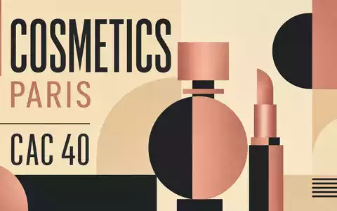 Dieses Bauhaus-Poster mit Sektor-Text verweist auf L'Oréal S.A. (FR0000120321) als Kosmetikkonzern in Paris - Foto: THN