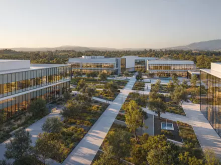 Agilent Technologies Inc. (US00846U1016) architectural render modern life science research campus Santa Clara California - Foto: THN