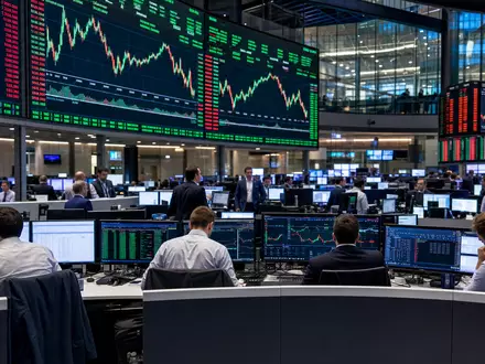 Alten SA (FR0000071946) notiert an der Börse Euronext Paris, gezeigt im Trading-Floor-Editorial mit Technologie-Charts - Foto: THN