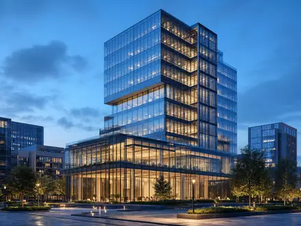 Architektur-Rendering eines Bürohochhauses steht für den Hauptsitz von Bolloré SE FR0000039299 im diversifizierten Mischkonzernsegment - Foto: THN