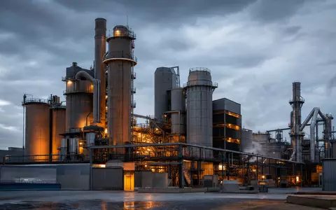 Umicore S.A. (BE0974320526) betreibt moderne Anlagen zum Recycling von Edelmetallen bei Dämmerung - Foto: THN