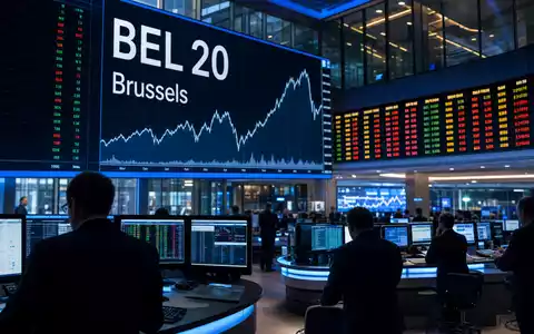 Umicore S.A. (BE0974320526) ist an der Euronext Brussels im BEL 20 gelistet, hier als Börsen-Editorial - Foto: THN