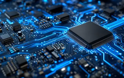 Makroaufnahme einer Leiterplatte veranschaulicht die technologische Basis, auf der Tietoevry Oyj (ISIN FI0009000277) Lösungen entwickelt - Foto: THN