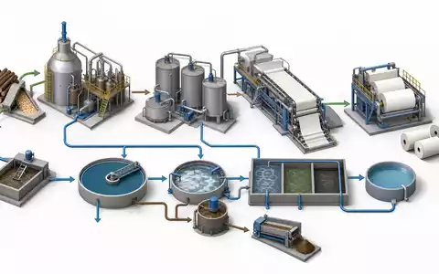 Kemira Oyj FI0009004824 unterstützt die Wertschöpfungskette von Zellstoff und Wasseraufbereitung mit Prozesschemikalien - Foto: THN