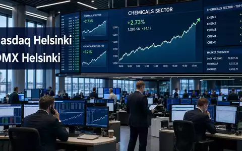 Kemira Oyj FI0009004824 notiert an der Nasdaq Helsinki im OMX Helsinki Index, wie gezeigt - Foto: THN
