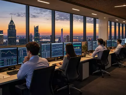FactSet Research liefert Finanzdaten – Analysten nutzen US3030751057 an modernen Terminals täglich - Foto: THN