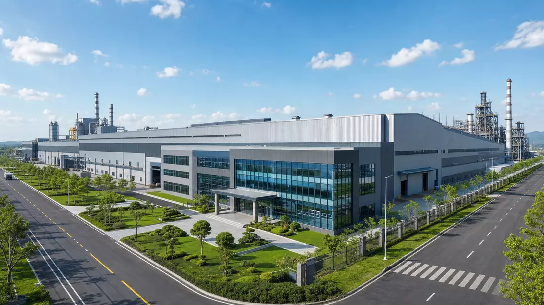 3D-Architekturvisualisierung einer Fertigungsanlage für Steel Dynamics Inc., US8581191009