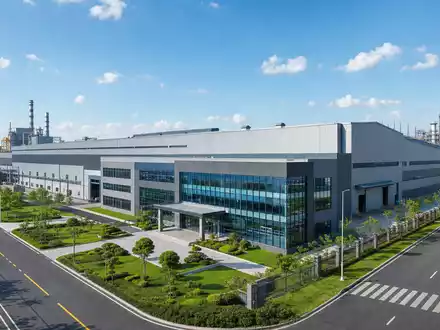 Architektur-Render einer Industrieanlage repräsentiert Steel Dynamics Inc., ISIN US8581191009, im Bereich Stahl - Foto: THN